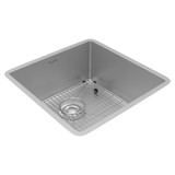 Elkay Crosstown 18 Gauge Stainless Steel 18-1/2" x 18-1/2" x 9" Single Bowl Undermount Sink Kit