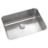 Elkay Lustertone Classic Stainless Steel, 23-1/2" x 18-1/4" x 7-1/2" Single Bowl Undermount Sink with Perfect Drain
