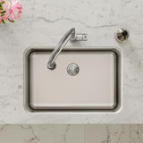 Elkay Lustertone Classic Stainless Steel 26-1/2" x 18-1/2" x 10" Single Bowl Undermount Sink with Perfect Drain