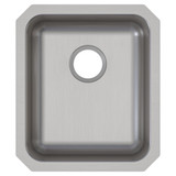 Elkay Lustertone Classic Stainless Steel 16" x 18-1/2" x 5-3/8" Single Bowl Undermount ADA Sink