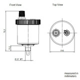 Caleffi 502015A MINICAL Automatic Air Vent 1/8" NPT Male