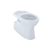 TOTO CT474CUFG#01 Vespin II Universal Height Elongated Skirted Toilet Bowl with CeFiONtect: Cotton White