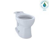 TOTO C243EF#01 Entrada Universal Height Round Toilet Bowl, Cotton White - C243EF#01