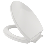 TOTO SS114#11 SoftClose Non Slamming, Slow Close Elongated Toilet Seat and Lid: Colonial White