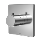Toto Square Two-Way Diverter Shower Trim, Polished Chrome - TBV02103U#CP
