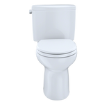 TOTO Drake II Two-Piece Round 1.28 GPF Universal Height Toilet with CeFiONtect - Sedona Beige - CST453CEFG#12