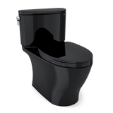 TOTO Nexus Two-Piece Elongated 1.28 GPF Universal Height Toilet with SS124 SoftClose seat, WASHLET+ ready, Ebony - MS442124CEF#51