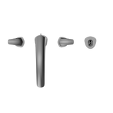 Toto GM Two-Handle Deck-Mount Roman Tub Filler Trim with Handshower, Polished Chrome - TBG09202U#CP