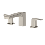 Toto GB Two-Handle Deck-Mount Roman Tub Filler Trim, Brushed Nickel - TBG10201U#BN