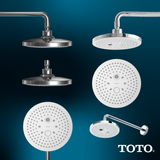 TOTO G Series Round Two Spray Modes 8.5 inch 1.75 GPM Showerhead with COMFORT WAVE and WARM SPA, Polished Chrome - TBW01004U4#CP