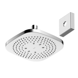 Toto G Series Square Single Spray 8.5 inch 2.5 GPM Shower Head with COMFORT WAVE Technology, Polished Chrome - TBW02003U1#CP