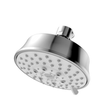 Toto L Series Classic Round Five Spray Modes 4 inch 1.75 GPM Shower Head, Polished Chrome - TBW03001U4#CP