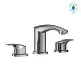 Toto GM 1.2 GPM Two Handle Widespread Bathroom Sink Faucet, Polished Chrome - TLG09201U#CP