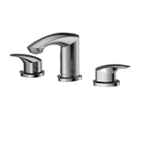 Toto GM 1.2 GPM Two Handle Widespread Bathroom Sink Faucet, Polished Chrome - TLG09201U#CP
