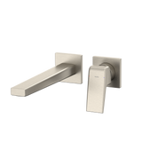 Toto GB 1.2 GPM Wall-Mount Single-Handle Long Bathroom Faucet with COMFORT GLIDE Technology, Brushed Nickel - TLG10308U#BN