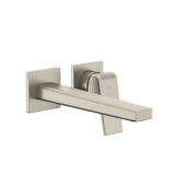 Toto GB 1.2 GPM Wall-Mount Single-Handle Long Bathroom Faucet with COMFORT GLIDE Technology, Brushed Nickel - TLG10308U#BN