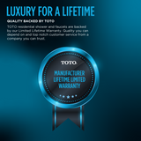 Toto GF 1.2 GPM Single Handle Bathroom Sink Faucet with COMFORT GLIDE Technology, Polished Nickel - TLG11301U#PN