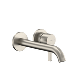 Toto GF 1.2 GPM Wall-Mount Single-Handle Long Bathroom Faucet with COMFORT GLIDE Technology, Brushed Nickel - TLG11308U#BN