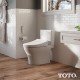 TOTO Washlet A2 Elongated, Heated Bidet Seat: White - SW3004#01