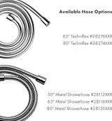 Hansgrohe 28519821 Raindance S Handshower 150 3-Jet, 2.5 GPM in Brushed Nickel