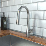 Hansgrohe 72813801 Talis S High Arc Kitchen Faucet, 2-Spray Pull-Down, 1.75 GPM in Steel Optic