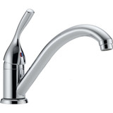 Delta 101LF-HDF Single Handle Centerset Kitchen Faucet CHROME
