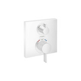 Hansgrohe 15712701 Ecostat Thermostatic Trim with Volume Control in Matte White