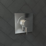 Hansgrohe 15724001 Ecostat Square Pressure Balance Trim in Chrome