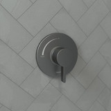Hansgrohe 15739341 Ecostat S Pressure Balance Trim in Brushed Black Chrome