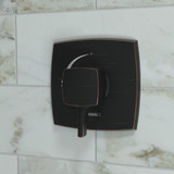 Hansgrohe 15769921 Ecostat Classic Pressure Balance Trim, Square in Rubbed Bronze