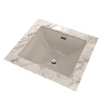 TOTO Legato Rectangular Undermount Bathroom Sink with CeFiONtect - Bone - LT624G#03