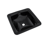 TOTO Connelly Square Undermount Bathroom Sink, Ebony - LT491#51