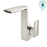 Toto GR 1.2 GPM Single Side Handle Bathroom Sink Faucet with COMFORT GLIDE Technology, Brushed Nickel - TLG02309U#BN