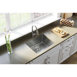 Elkay Crosstown 18 Gauge Stainless Steel 22-1/2" x 18-1/2" x 9" Single Bowl Undermount Sink Kit