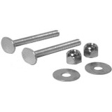 JB 5/16 X 3-1/2 PAIR BRASS CLOSET BOLTS