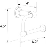 Ginger 4509/PC Columnar Hanging Toilet Tissue Holder