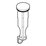 Delta RP5648BN Drain Stopper - Bathroom in Brushed Nickel Finish