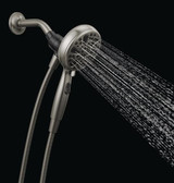 Delta Universal Showering Components 75609SN 6-Setting SureDock Magnetic Hand Shower in Satin Nickel Finish