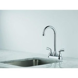 Delta Foundations B28910LF Two Handle Bar / Prep Faucet in Chrome Finish