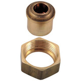 Delta RP6203 Coupling Nuts & Tailpieces (2) - 2 or 3H Tub & Shower