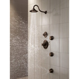 Delta Universal Showering Components RP34355RB Premium 3-Setting Shower Head in Venetian Bronze Finish
