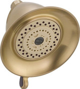 Delta Universal Showering Components RP34355CZ Premium 3-Setting Shower Head in Champagne Bronze Finish