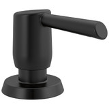 Delta Essa RP100736BL Metal Soap Dispenser in Matte Black Finish