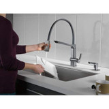 Delta Pivotal RP91950KS Soap/Lotion Dispenser in Black Stainless Finish