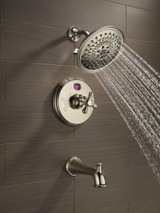 Delta RP6025PN Shower Flange in Polished Nickel Finish