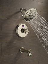 Delta RP6025PN Shower Flange in Polished Nickel Finish