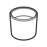 Delta RP40663CZ Conical Hand Shower Nut - Roman Tub - R4700 in Champagne Bronze Finish