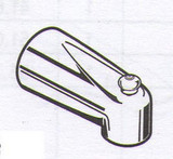 Delta RP41591SS Tub Spout - Pull-Up Diverter in Stainless Finish