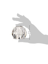 Delta H61 Clear Knob Handle Set in Finishes Finish