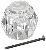 Delta H51 Clear Knob Handle Kit in Finishes Finish